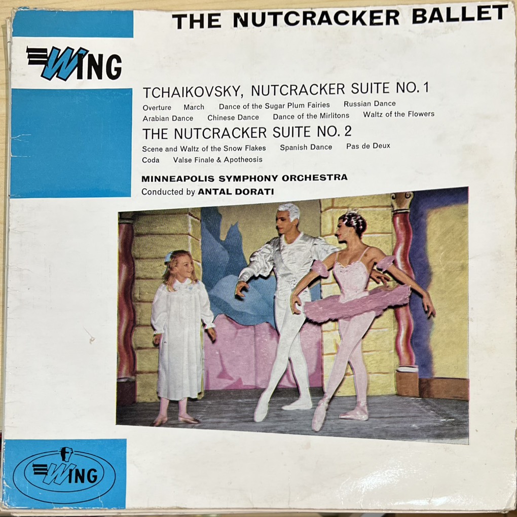 vinyl Antal Dorati Conducting Minneapolis Symphony Orchestra, Tchaikovsky – The Nutcracker Ballet