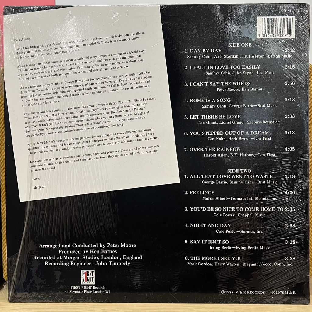 vinyl Jimmy Roselli – The More I See You