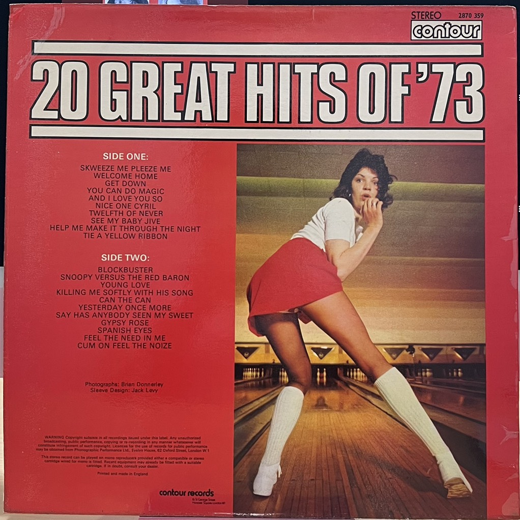 vinyl Unknown Artist - 20 Great Hits Of '73