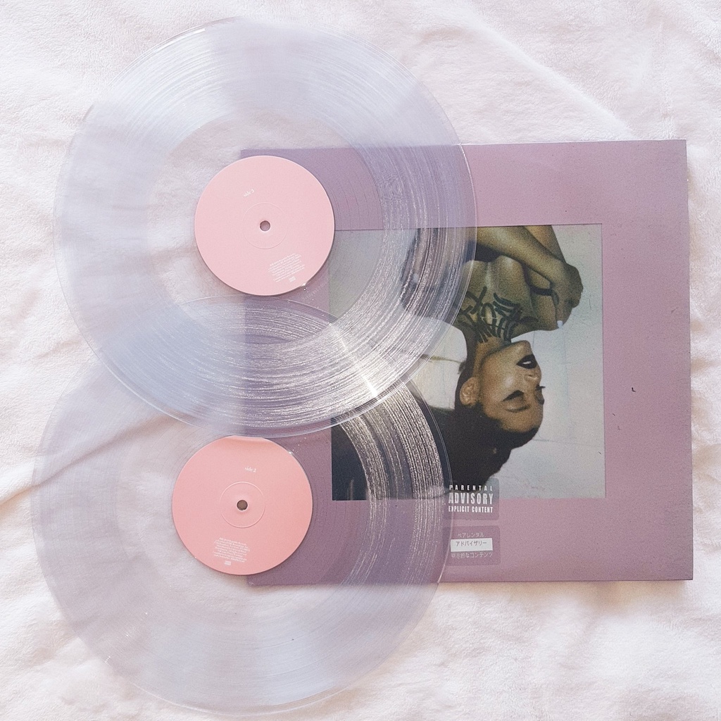 vinyl ARIANA GRANDE - THANK U, NEXT (CLEAR VINYL/2LP)