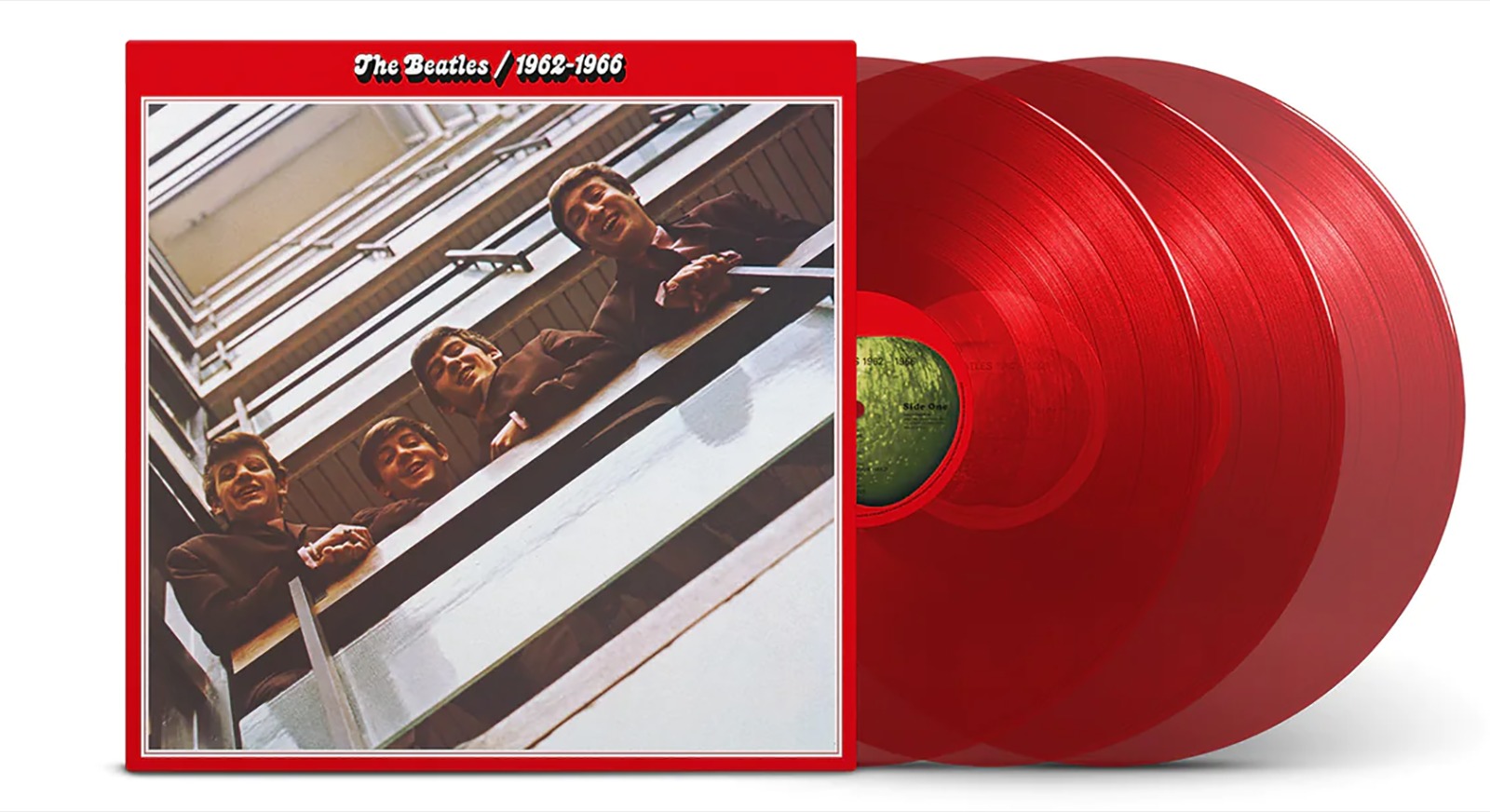 BEATLES - BEATLES 1962-1966 (2023) (RED VINYL/3LP) (HALF-SPEED)