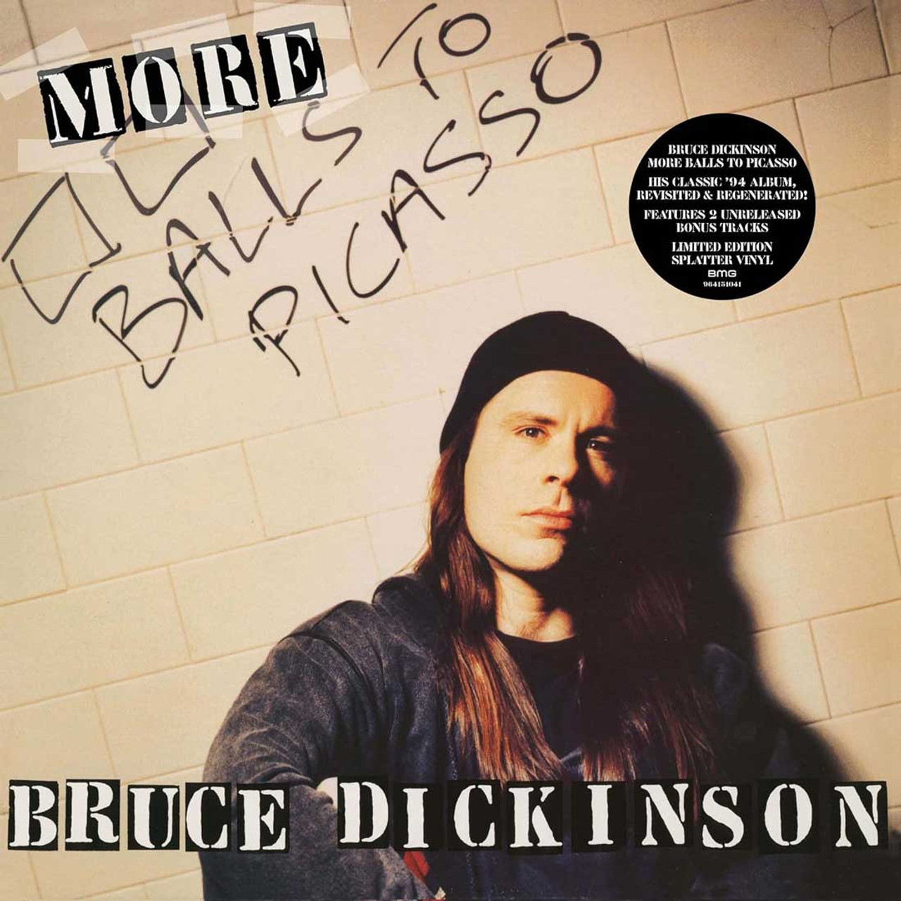 Bruce Dickinson - Bruce Dickinson More Balls to Picasso 2LP (Multicolor Splatter Vinyl)