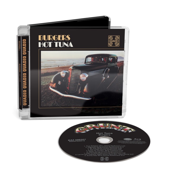 Đĩa CD Hot Tuna - Burgers (Quadio) Blu-Ray