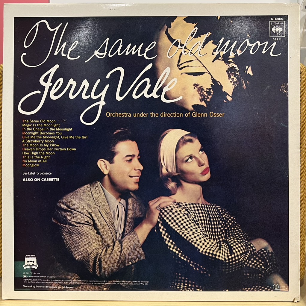 vinyl Jerry Vale – The Same Old Moon