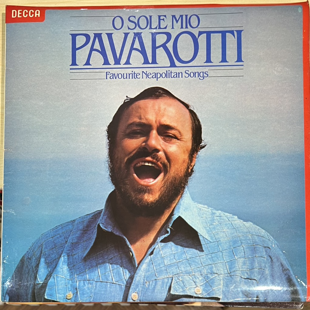 vinyl Luciano Pavarotti – O Sole Mio (Favourite Neapolitan Songs)