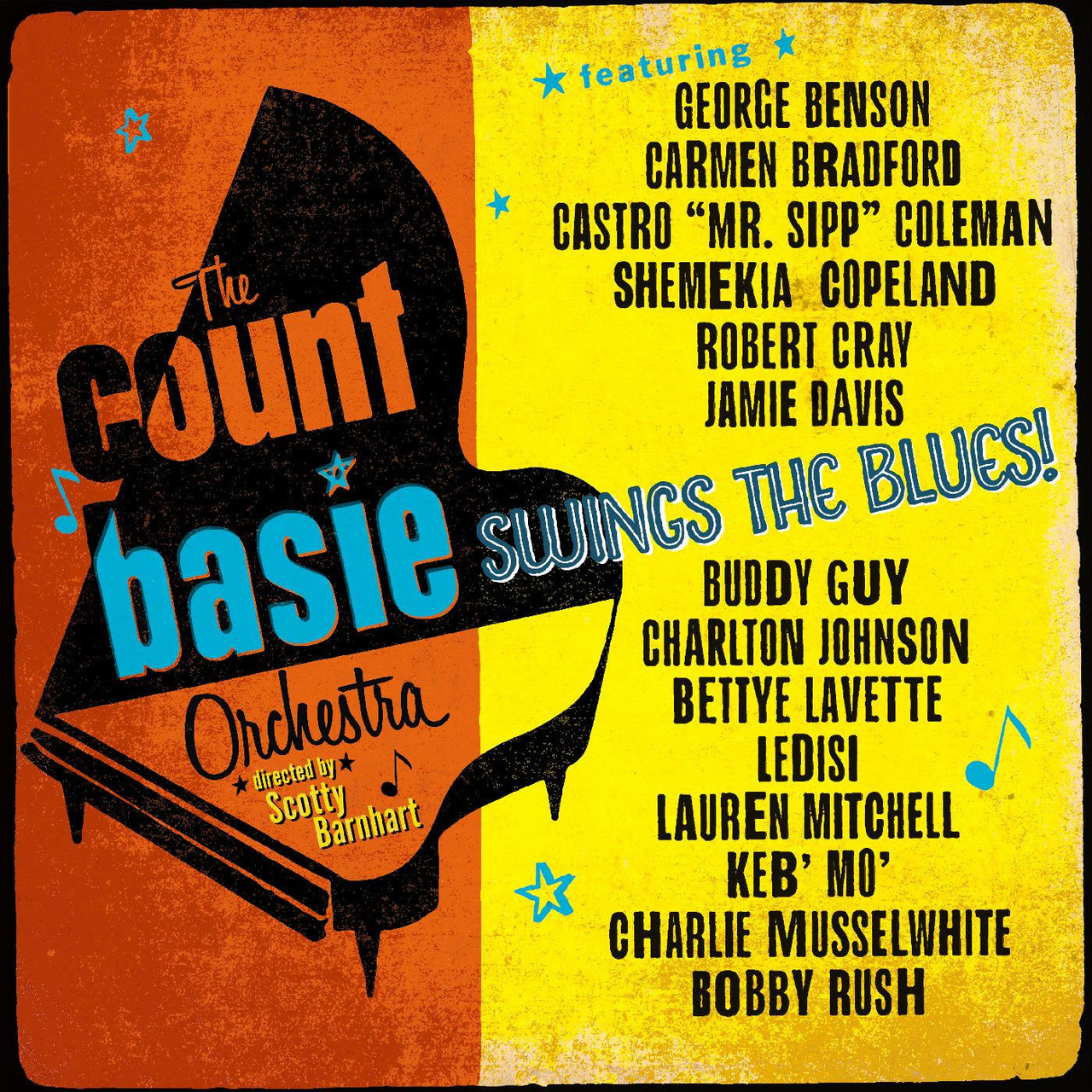 The Count Basie Orchestra Basie Swings the Blues! LP (Opaque Blue Vinyl)