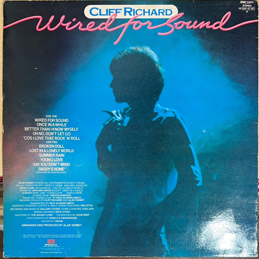 vinyl Cliff Richard – Wired For Sound