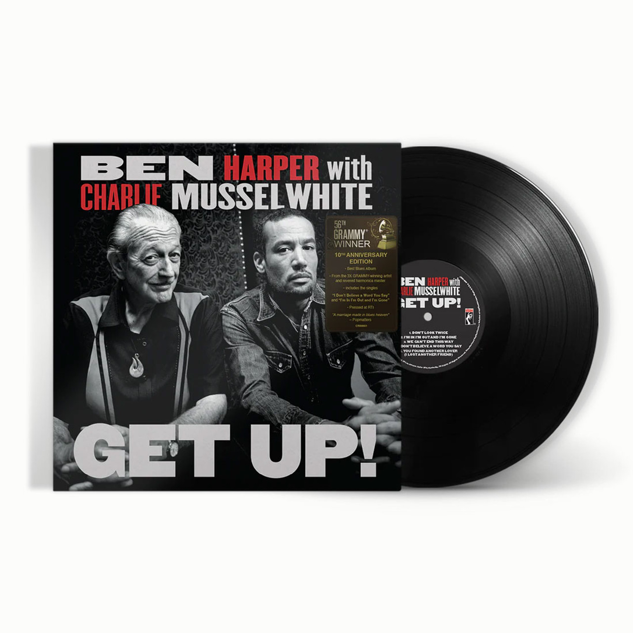 Ben Harper & Charlie Musselwhite Get Up! (10th Anniversary Edition) LP