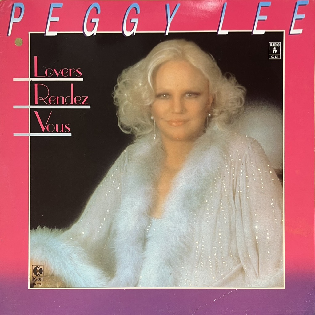 vinyl Peggy Lee – Lovers Rendez Vous