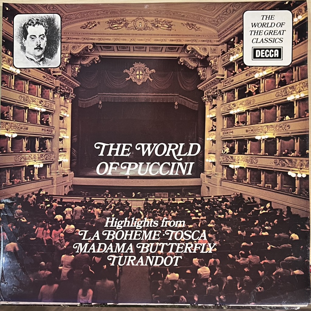 vinyl Puccini – The World Of Puccini