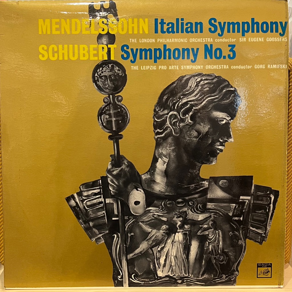 vinyl Mendelssohn - The London Philharmonic Orchestra Conductor Sir Eugene Goossens / Schubert - The Leipzig Pro Arte Symphony Orchestra* Conductor Gorg Ramifski – Italian Symphony / Symphony No.3