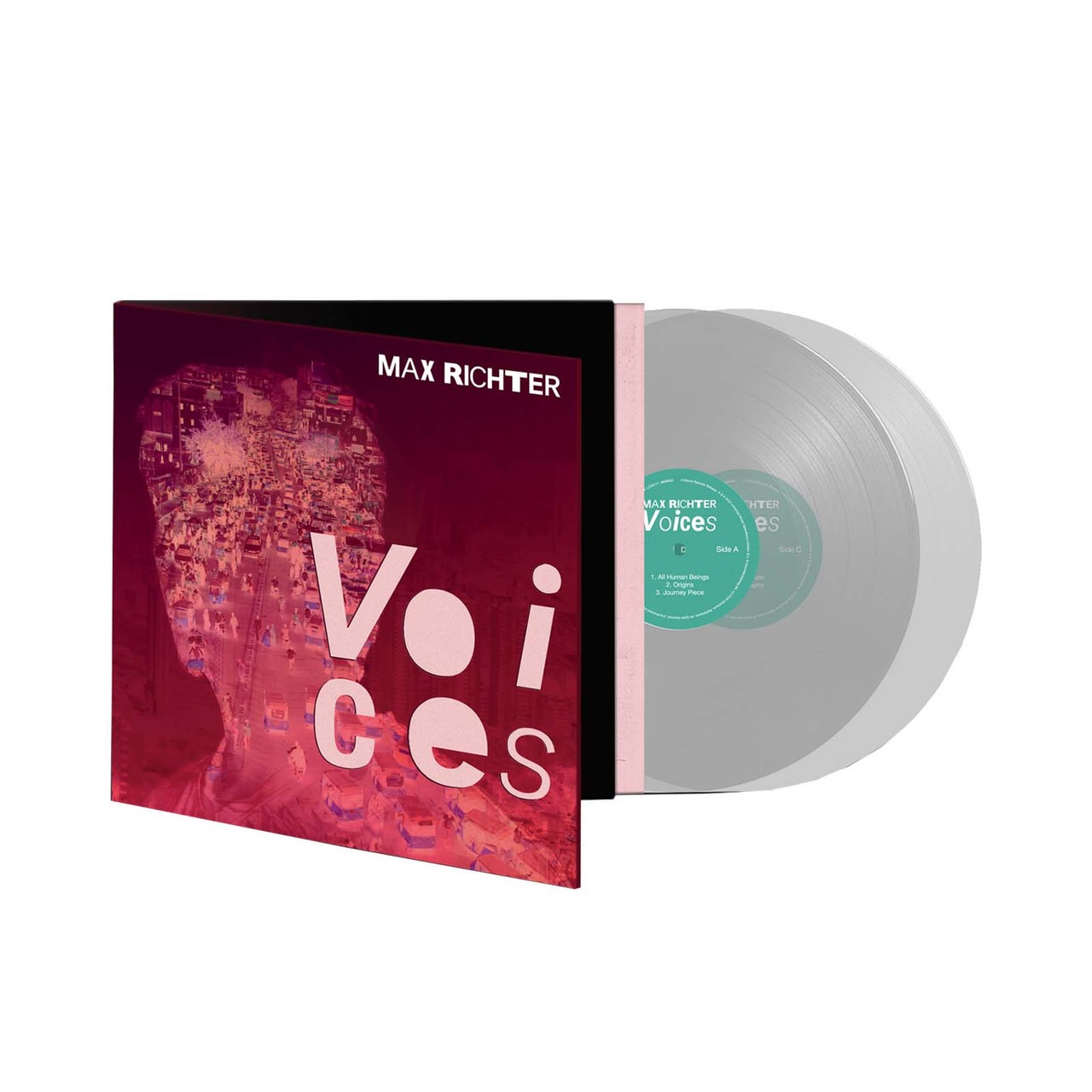 vinyl Max Richter - Voices (180g 2LP) (Clear Vinyl)