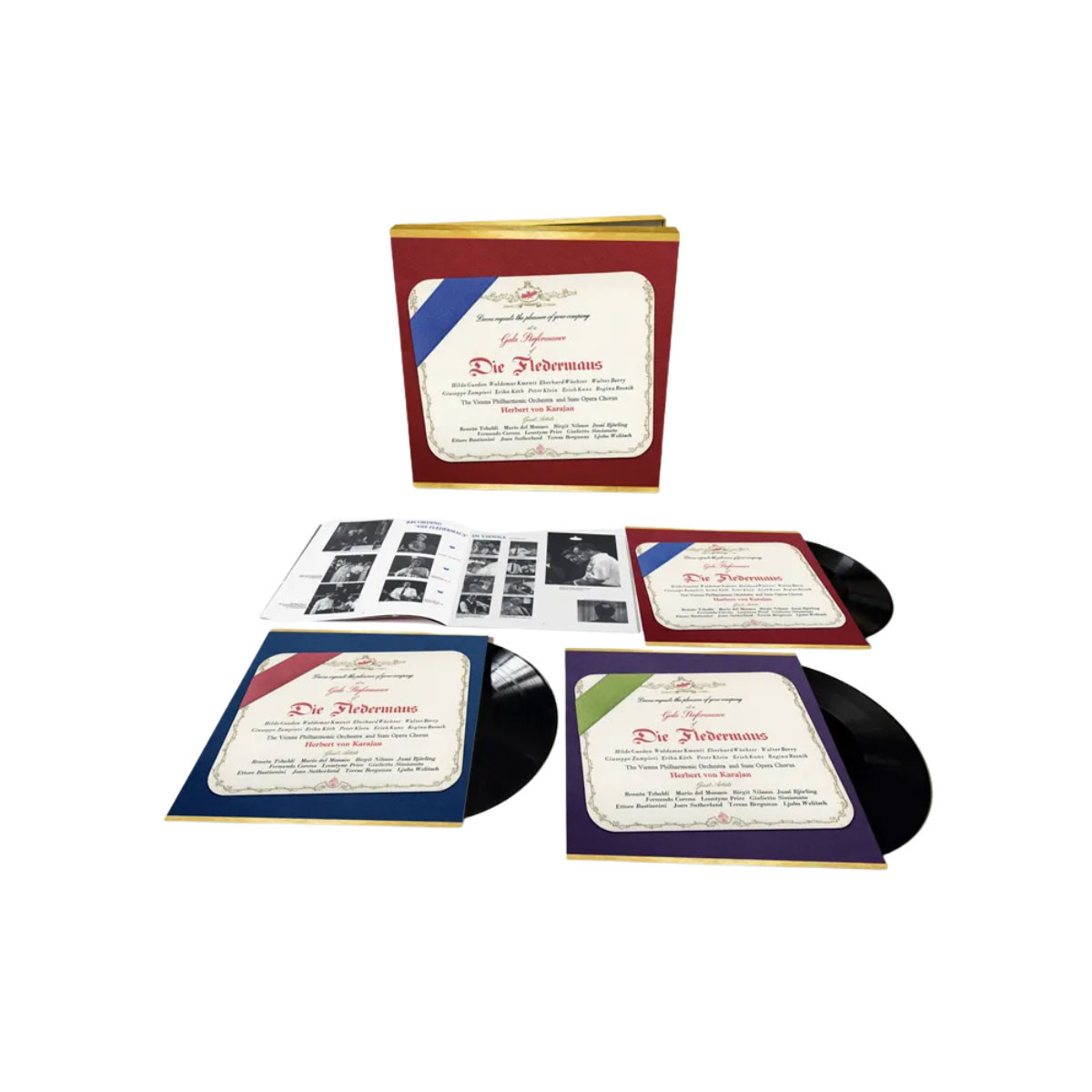 vinyl Herbert von Karajan Strauss: Die Fledermaus 180g 3LP Box Set