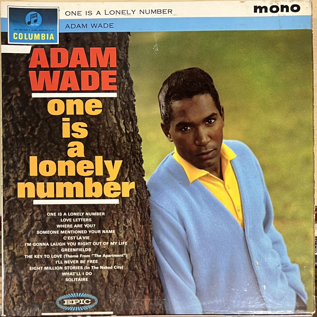 vinyl Adam Wade – One Is A Lonely Number