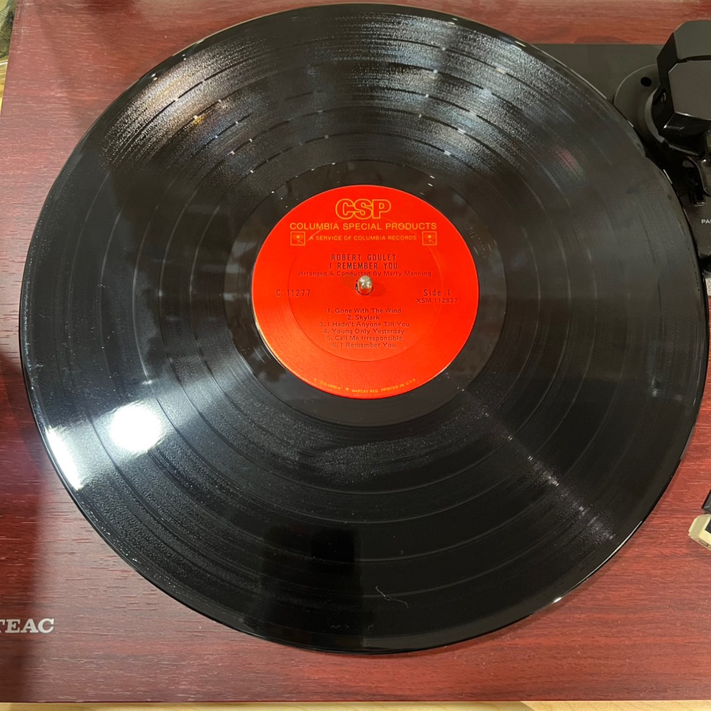 vinyl Robert Goulet – I Remember You