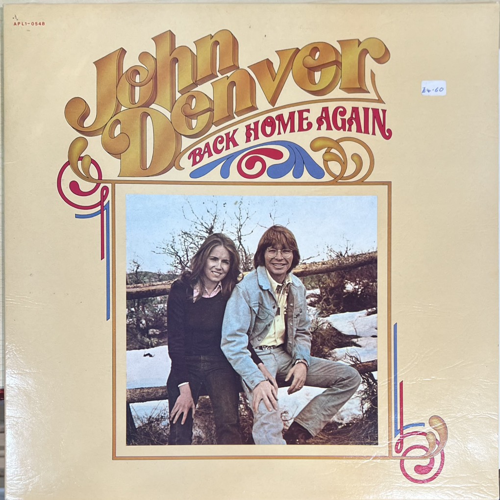 vinyl John Denver – Back Home Again