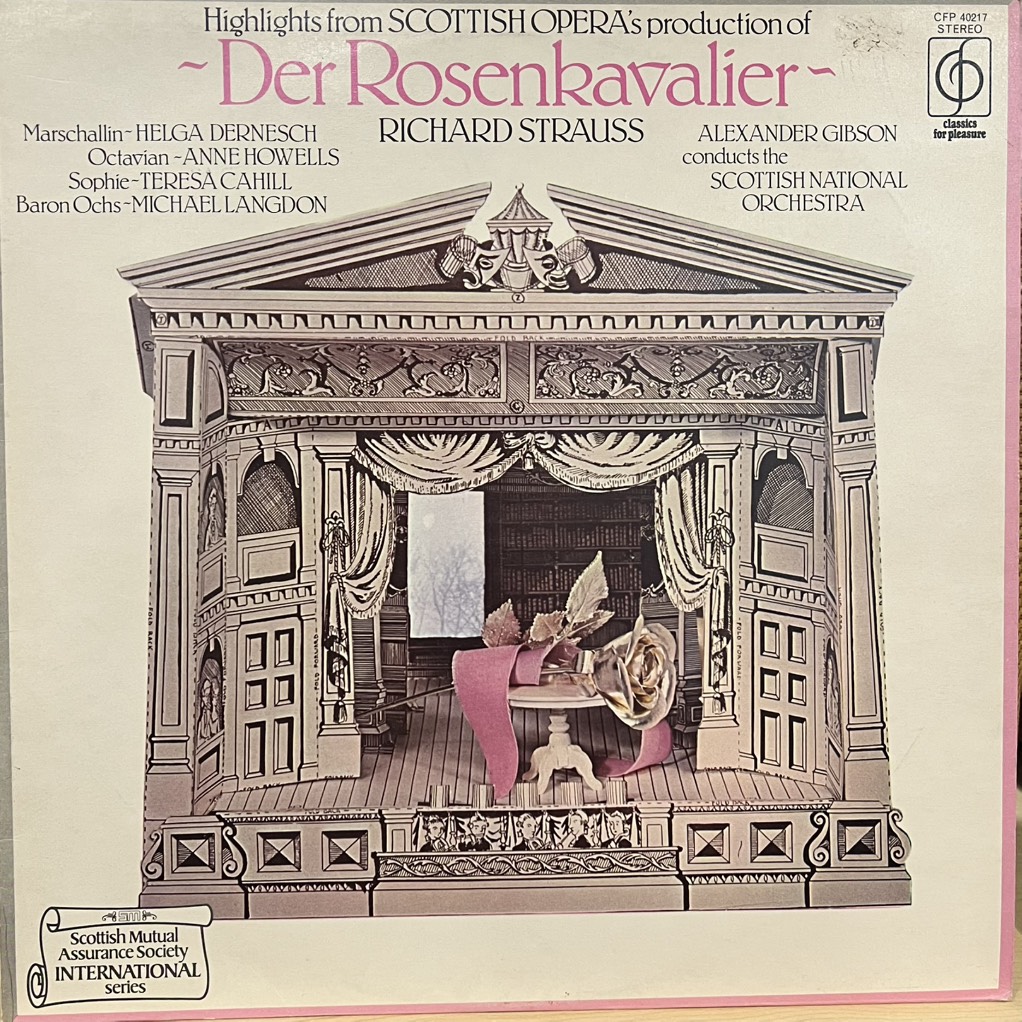thuê vinyl Richard Strauss, Alexander Gibson Conducts The Scottish National Orchestra – Highlights From Scottish Opera's Production Of Der Rosenkavalier
