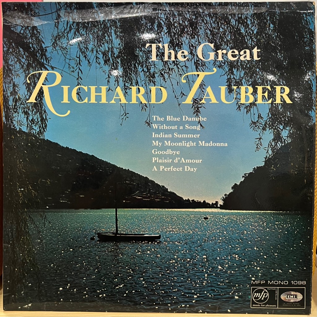 vinyl Richard Tauber – The Great Richard Tauber