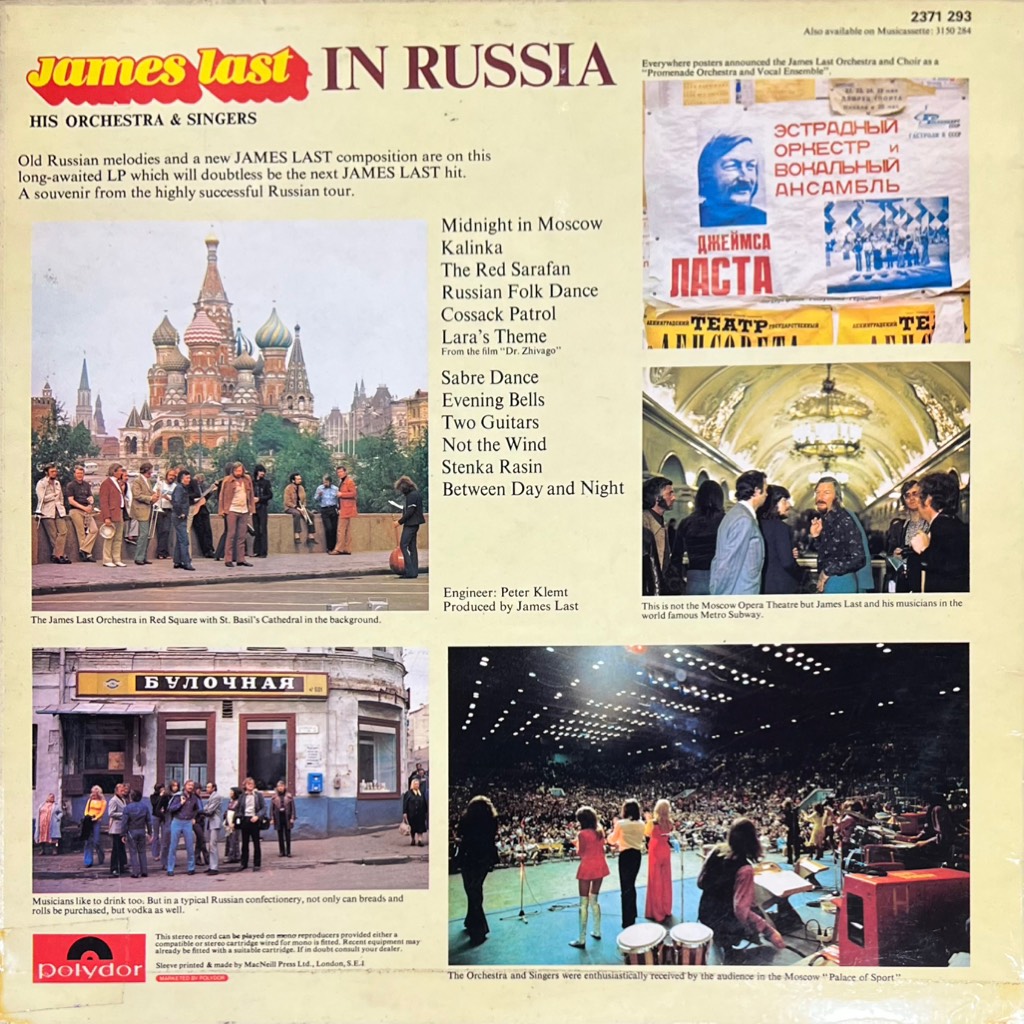 vinyl James Last – Russland Zwischen Tag Und Nacht