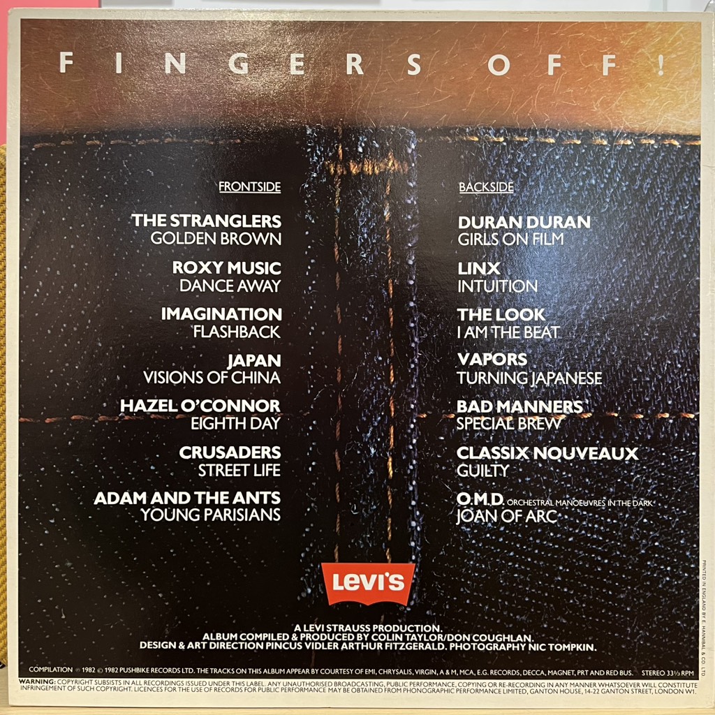 vinyl Various – Fingers Off!