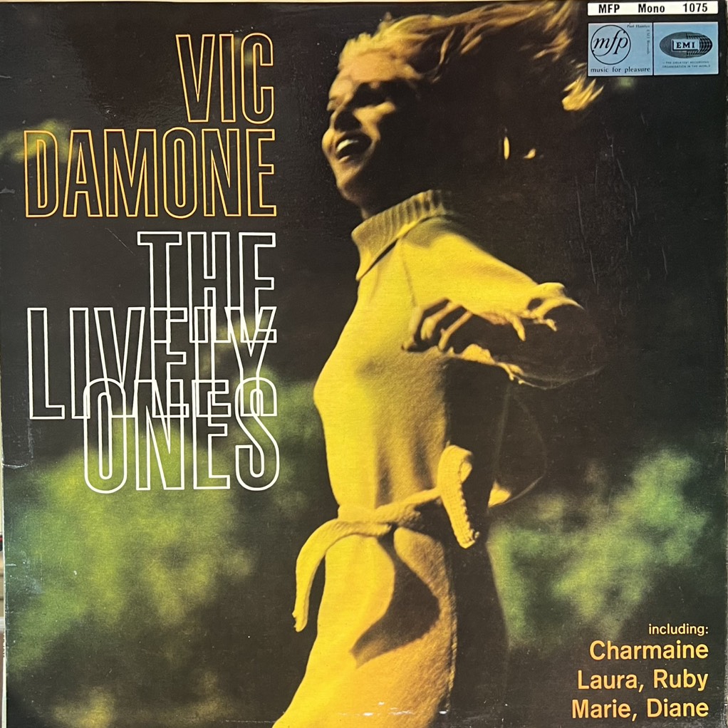 vinyl Vic Damone – The Lively Ones