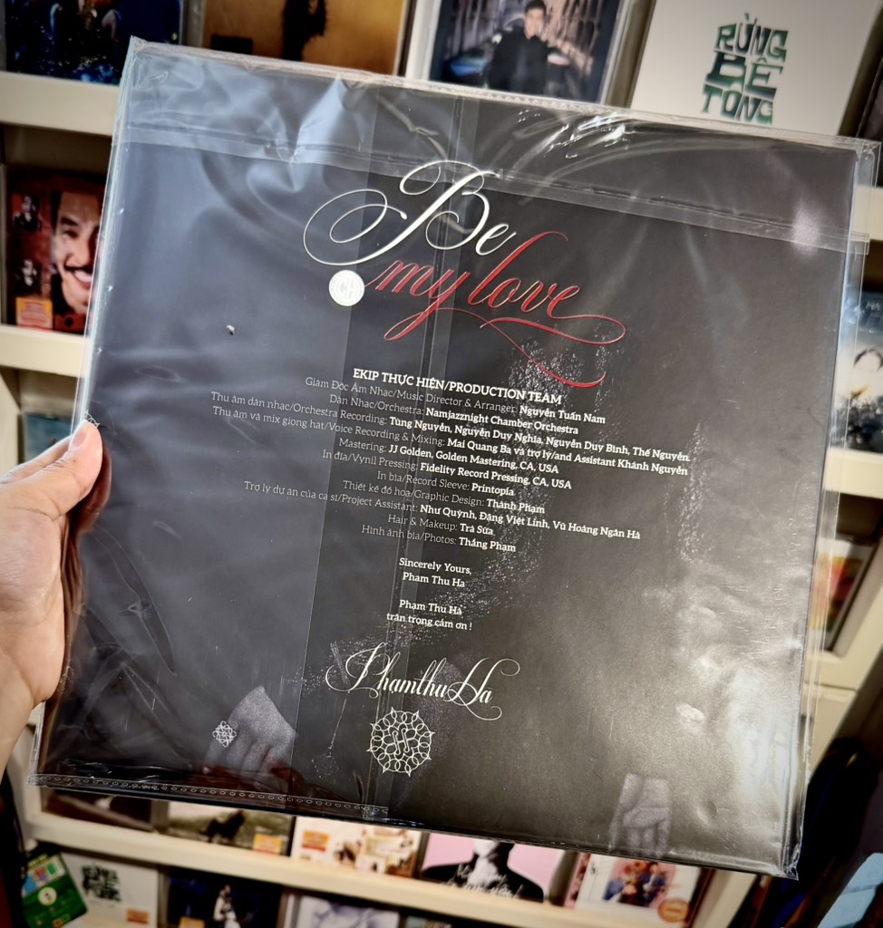 vinyl PHẠM THU HÀ - BE MY LOVER