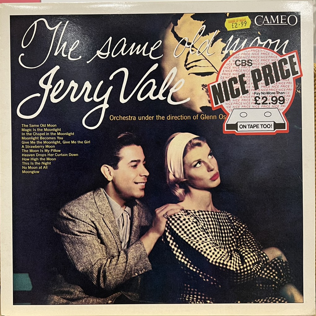 vinyl Jerry Vale – The Same Old Moon