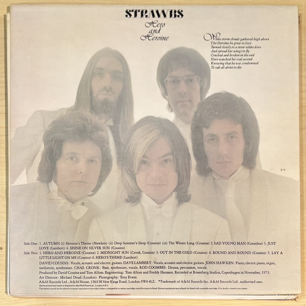 vinyl Strawbs – Hero And Heroine