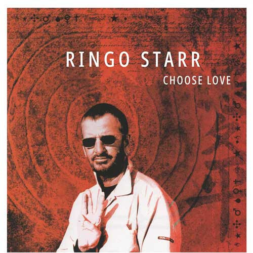 vinyl Ringo Starr Choose Love (20th Anniversary) LP (Ruby Red Vinyl)