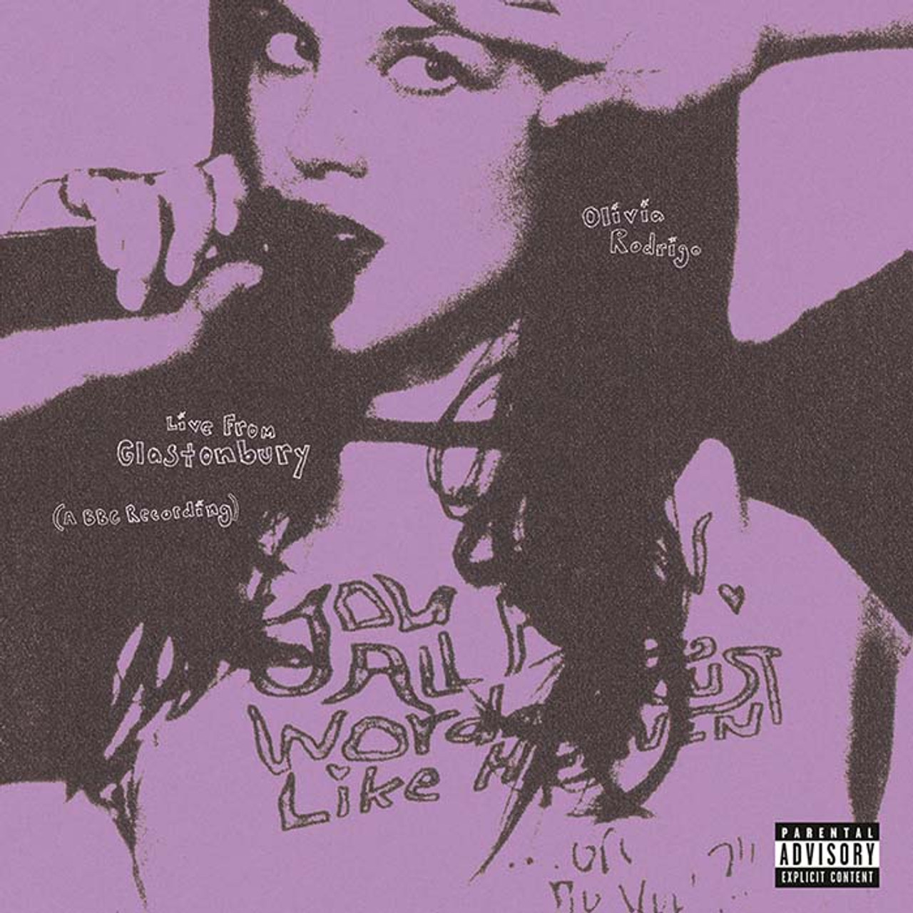 Olivia Rodrigo-Olivia Rodrigo Live From Glastonbury (A BBC Recording) 2LP (Light Blue & Cobalt Vinyl)