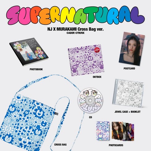 CD NewJeans 'Supernatural' NJ X MURAKAMI (Cross Bag ver.)