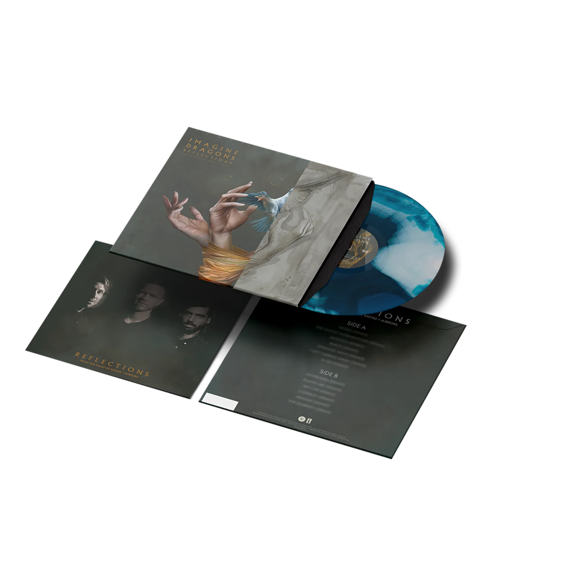 vinyl IMAGINE DRAGONS - REFLECTIONS (FROM THE VAULT OF SMOKE/MIRRORS) (OCEAN BLUE VINYL)