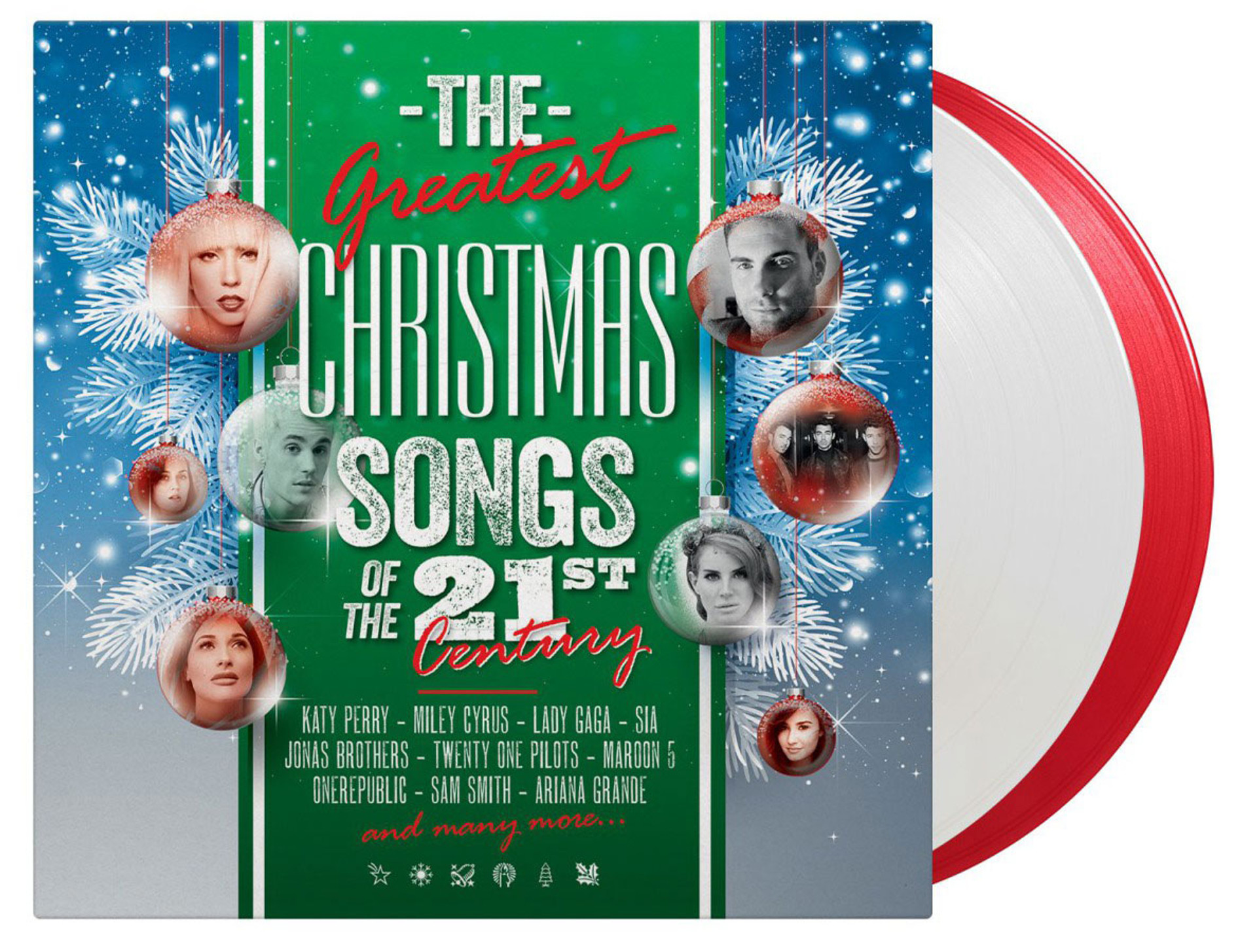 VARIOUS ARTISTS  - GREATEST CHRISTMAS SONGS OF THE 21ST CENTURY (2LP/1-WHITE/1-RED )