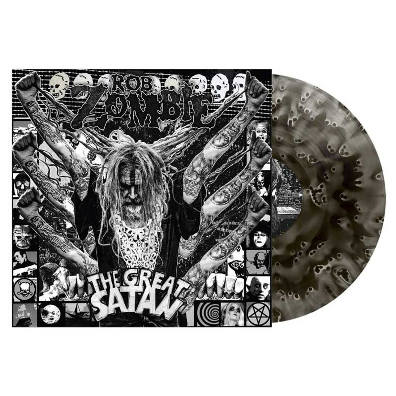Rob Zombie-Rob Zombie The Great Satan LP (Ghostly Black Vinyl)