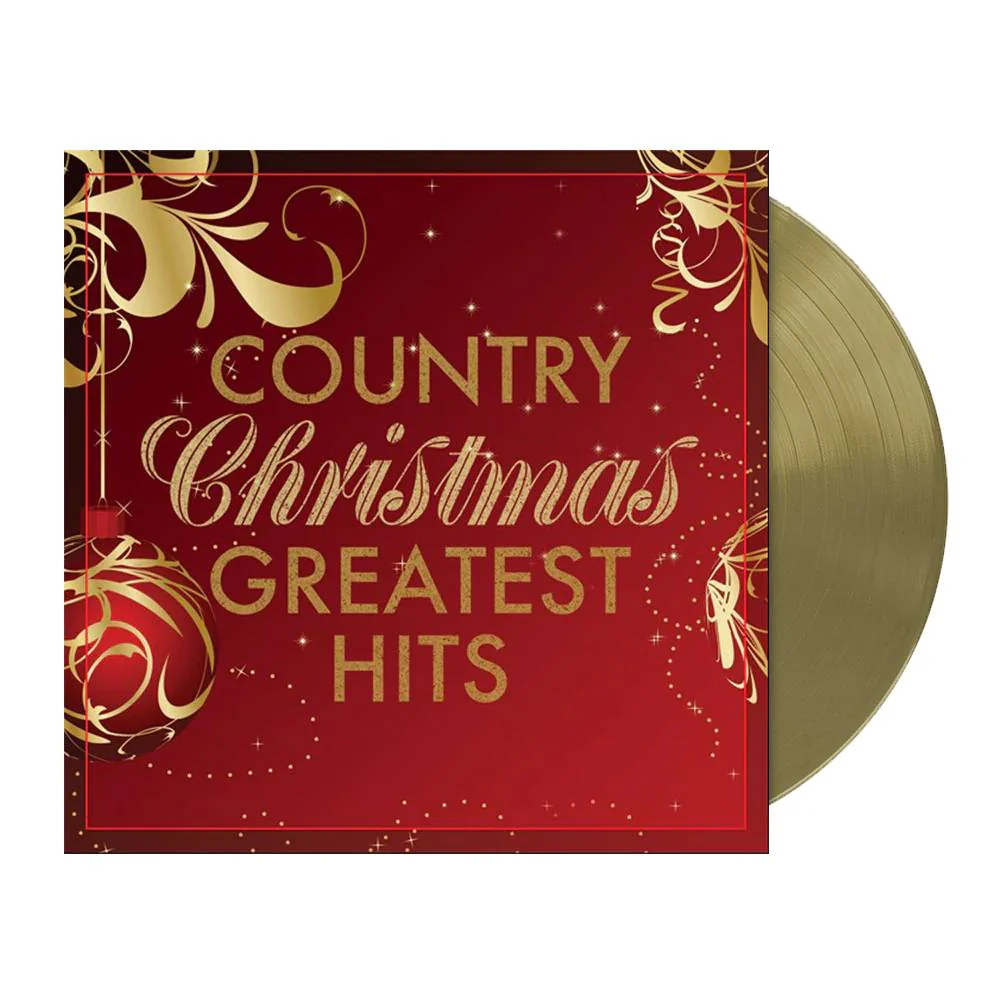 vinyl VARIOUS ARTISTS - COUNTRY CHRISTMAS GREATEST HITS (GOLD VINYL)