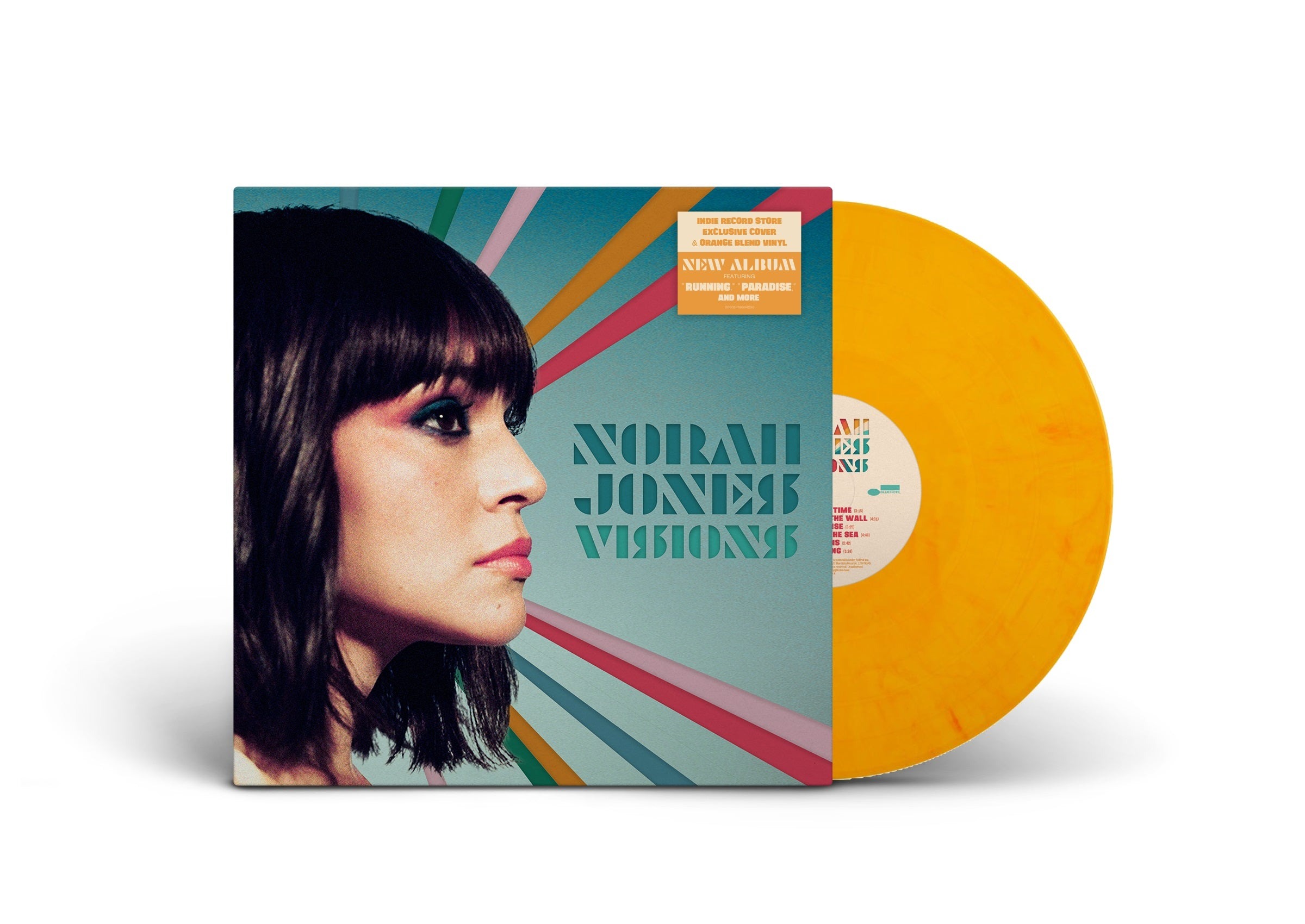 NORAH JONES - VISIONS (ORANGE BLEND VINYL/ALTERNATE COVER) (I)