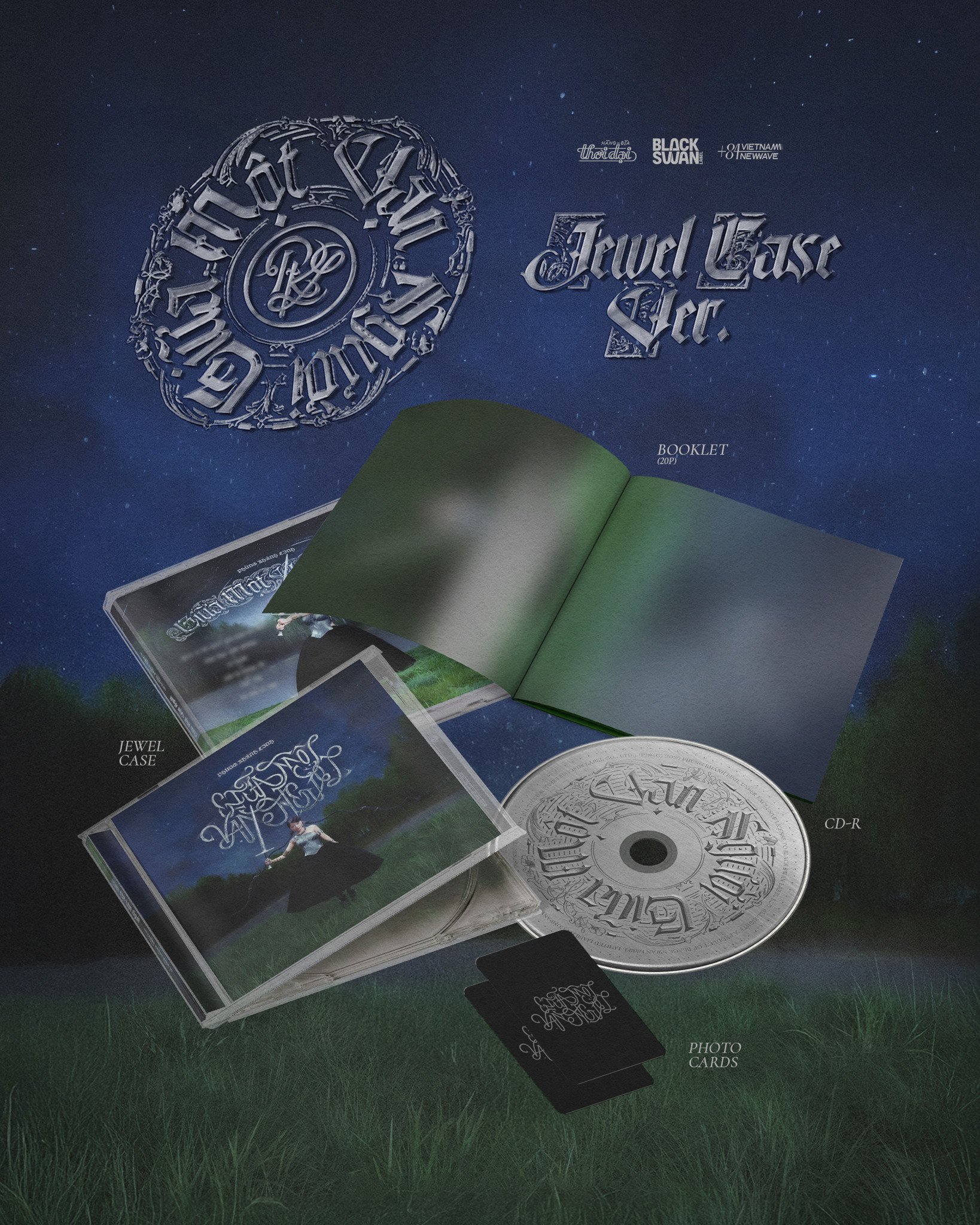 CD PHÙNG KHÁNH LINH - GIỮA MỘT VẠN NGƯỜI (JEWEL CASE VER.) THE 3RD ALBUM