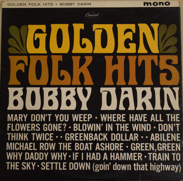 vinyl Bobby Darin – Golden Folk Hits