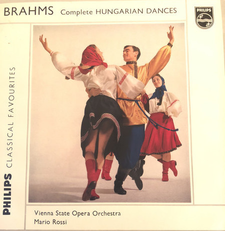 vinyl Brahms – Vienna State Opera Orchestra, Mario Rossi – Brahms Complete Hungarian Dances