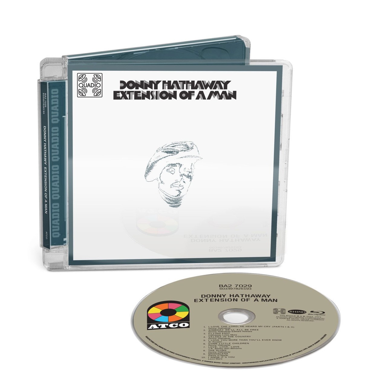Đĩa CD Donny Hathaway - Extension of a Man (Quadio) Blu-Ray