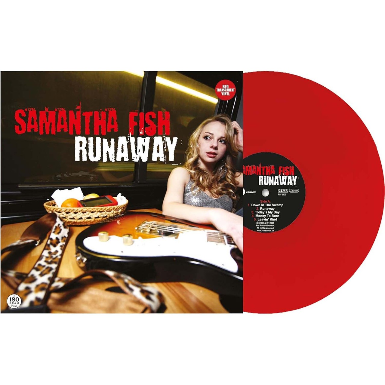 vinyl Samantha Fish - Runaway 180g (Red Transparent Vinyl)