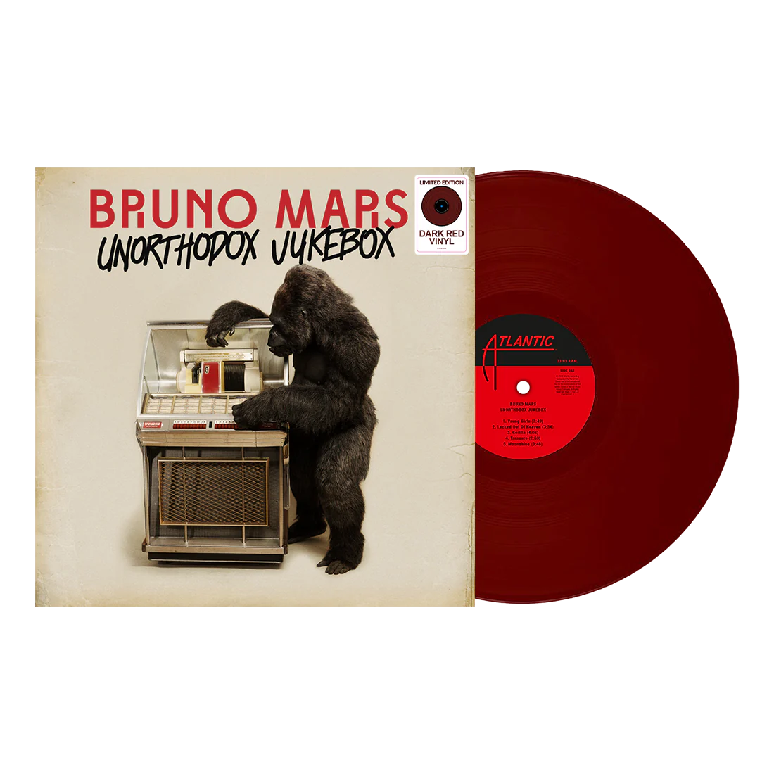 vinyl BRUNO MARS - UNORTHODOX JUKEBOX (RED VINYL)