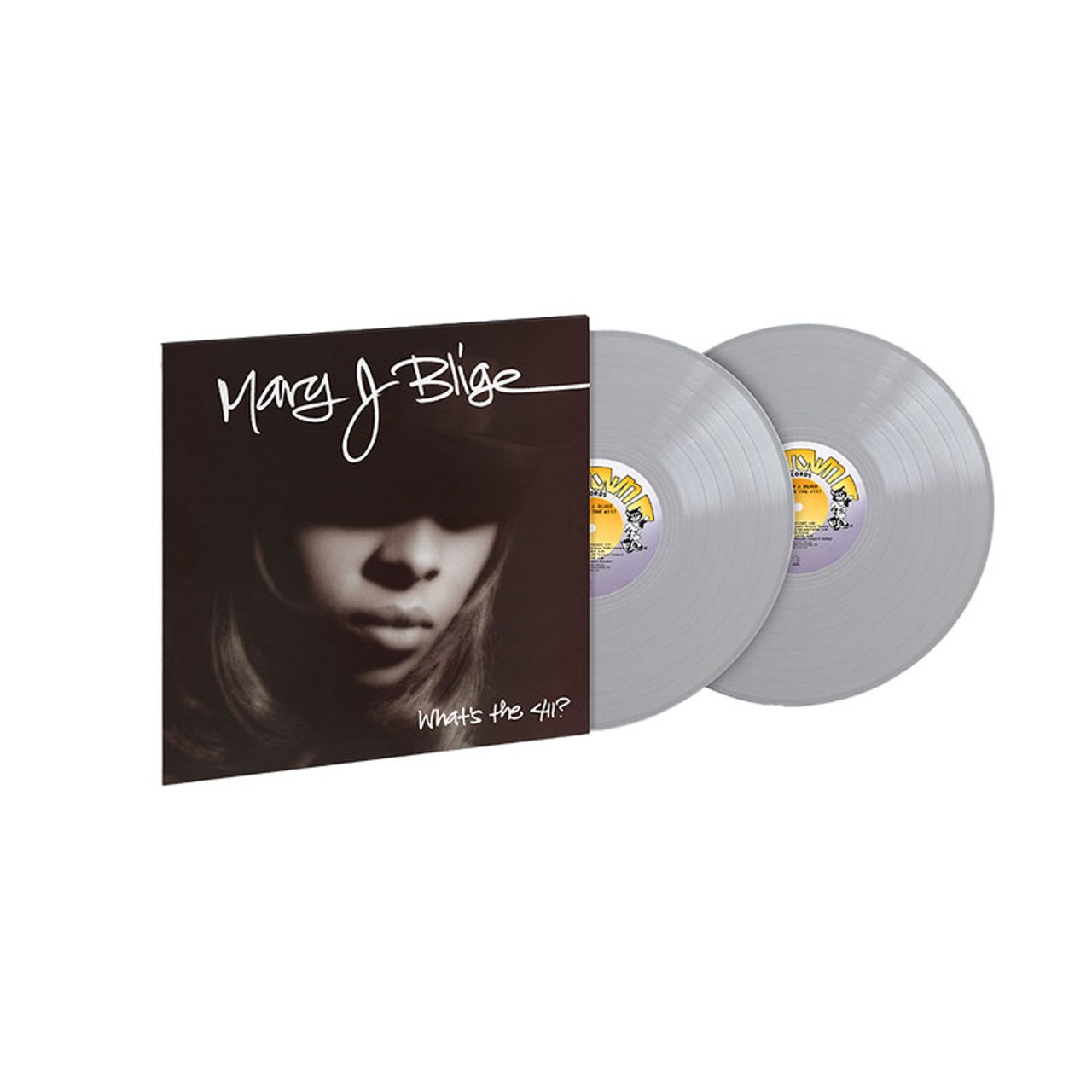 vinyl Mary J. Blige - What's the 411? (2LP, Silver Vinyl)
