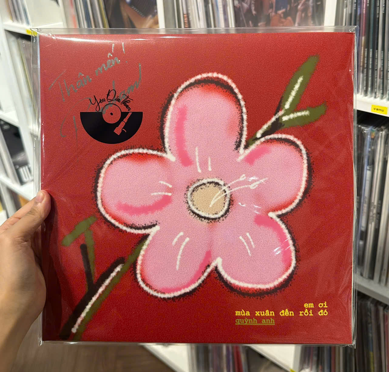 vinyl QUỲNH ANH - EM ƠI MÙA XUÂN ĐẾN RỒI ĐÓ !