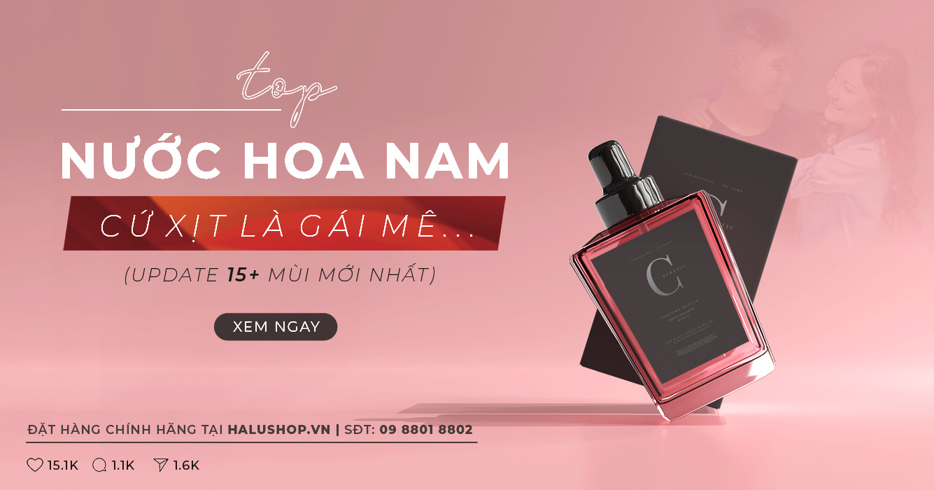 Top 9 chai nước hoa nam được gái mê và yêu thích nhất 2023