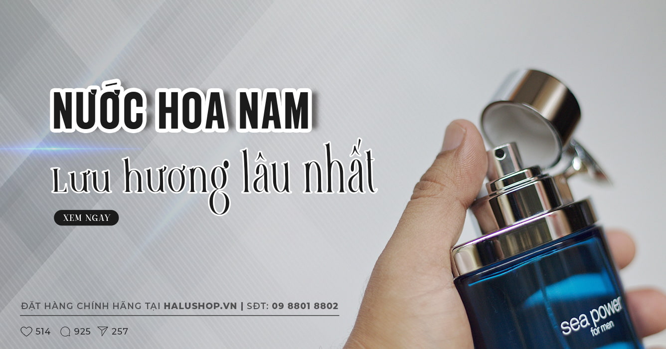 Bật mí 6 chai nước hoa nam lưu hương lâu được ưa chuộng nhiều nhất nam nay
