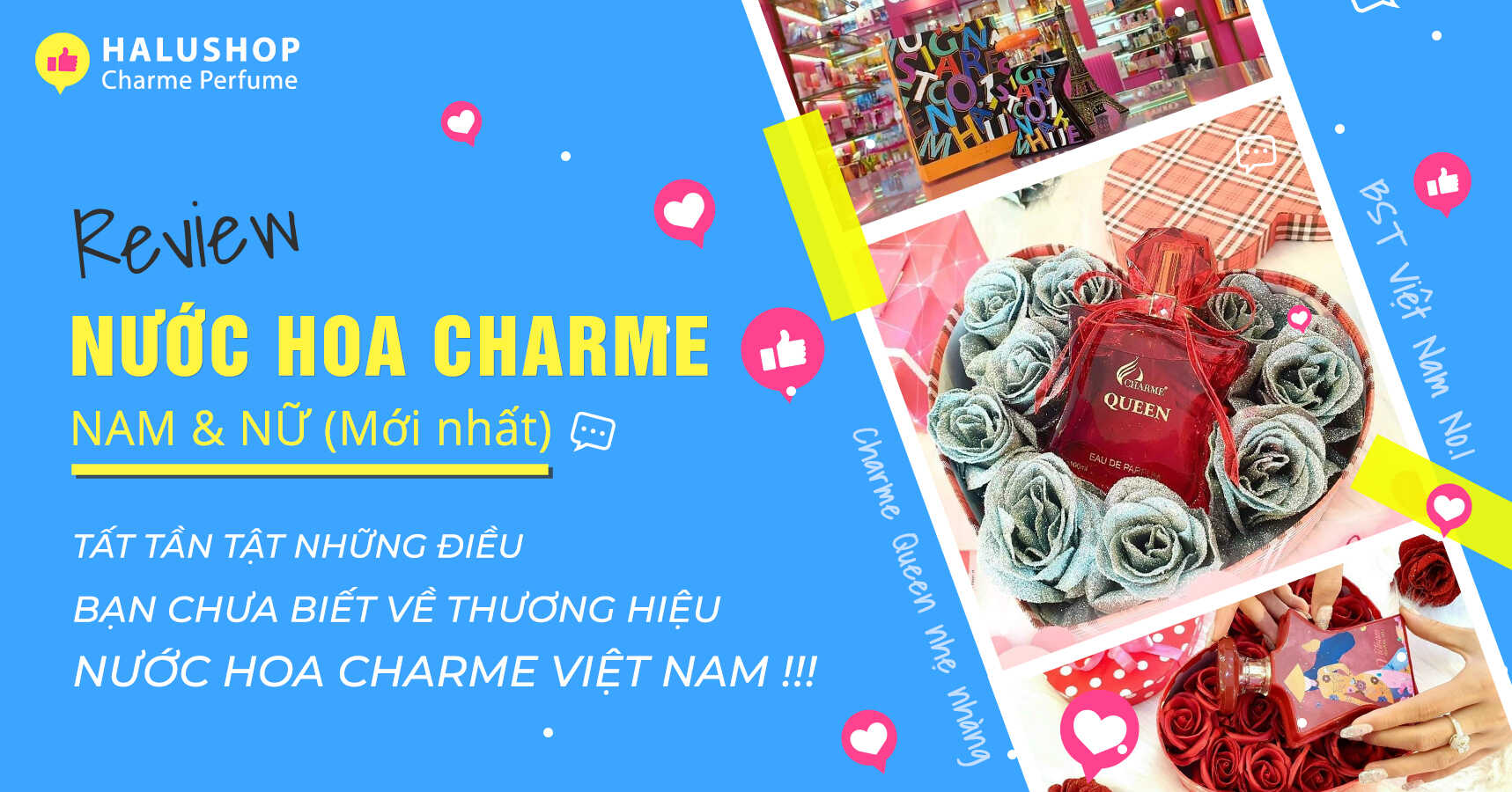 Review Nước hoa Charme nam nữ chính hãng có tốt không