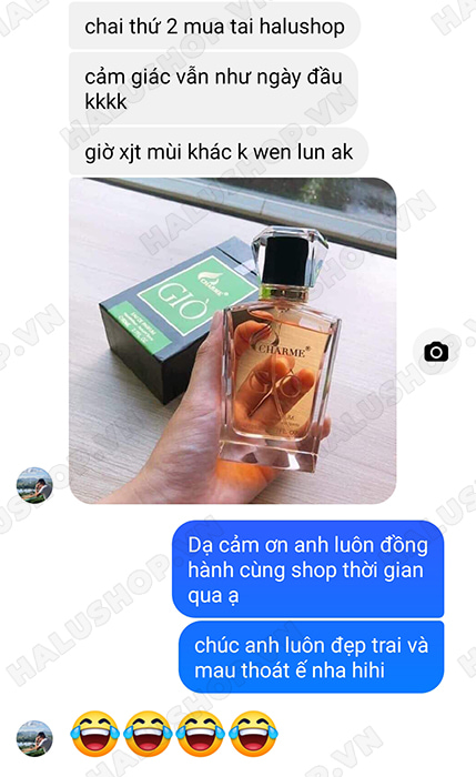 anh bình mua nước hoa giò 80ml chính hãng tại halushop