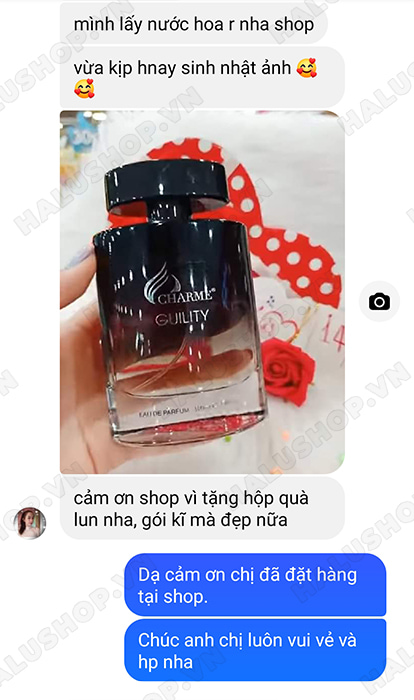 anh hùng mua charme guility 100ml mới ở halushop