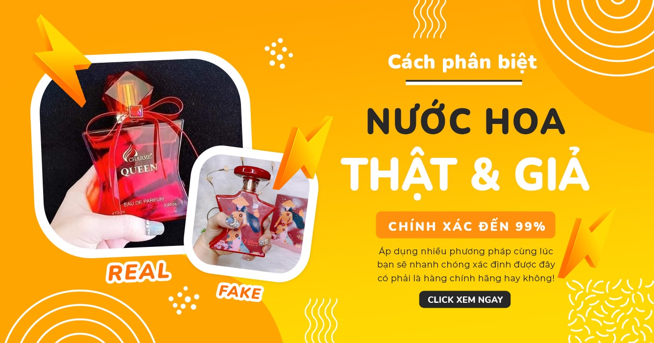 cách phân biệt nước hoa thật giả chính xác